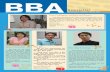 BBA Newsletter No1 · BBA Newsletter 3 It was a day of celebration for BBA International Program - Thammasat University, one filled with great appreciation. On November 30, 2006,