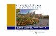 Creighton University Climate Action Plan 04 29 13 · CREIGHTON UNIVERSITY CLIMATE ACTION PLAN 2013 6 1 INTRODUCTION AND BACKGROUND 1.1 Sustainability and the Catholic, Jesuit Mission