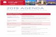 2019 AGENDA - Global Wellness Summit · 2020-01-02 · 2019 AGENDA Grand Hyatt Singapore | October 15-17, 2019 Please note that this agenda is a work-in-progress. It gets updated