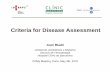 Criteria for Disease Assessmentcme-utilities.com/mailshotcme/Material for Websites/COMy...(Kyle & Rajkumar, Leukemia 2009) Response Category* Criteria Relapse from CR* Paraprotein