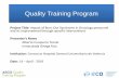 ASCO’s Quality Training Program...Quality Training Program Project Title: Impact of Burn- Out Syndrome in Oncology personnel and its improvement through specific interventions Presenter’s