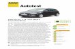 Autotest - ADAC · 2015-01-23 · Autotest VW Polo 1.4 TDI BMT Comfortline Fünftüriger Kleinwagen mit Schrägheck (55 kW / 75 PS) er VW Polo 1.4 TDI ist in der Comfortline-Ausstattung