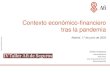 Contexto económico-financiero tras la pandemia · Contexto económico-financiero tras la pandemia Emilio Ontiveros ontiveros@afi.es @ontiverosemilio COPIA AUTORIZADA PARA: Madrid,