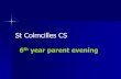 St Colmcilles CS · Timeline 2017-2018 Feb-April LC Mock, Practical and Oral exams, Course work submissions Feb-April CAO restricted courses assessments such as portfolios, interviews