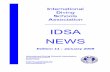 IDSA NEWS - cedifop · The diving system consists of a Comex saturation chamber, TUP and closed bell. Also wet bell, compressors, gas quads, hot water machines, handling equipment