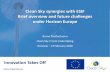 Clean Sky synergies with ESIF Brief overview and future … · 2020-02-25 · Horizon 2020 x10 Maximising synergies across Europe is essential to achieve “climate neutrality”