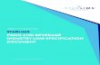 Food & Beverage Industry LIMS Specification …...FOOD AND BEVERAGE INDUSTRY LIMS SPECIFICATION DOCUMENT VERSION 3.0 | SEPTEMBER 13, 2019 INTRODUCTION The purpose of this document