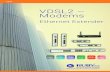 VDSL2 – Modems · 2015-10-27 · VDSL2 VDSL2 2-Draht Telefonleitung 2-Draht Telefonleitung TK-Anlage TK-Anlage VC-410 VC-410 VC-410POE nachher Triple-Play Datenübertragung durch