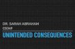 DR. SARAH ABRAHAM CS349 UNINTENDED CONSEQUENCES · 2019-01-30 · OVERWATCH Blizzard created Overwatch to be an inclusive team-based ﬁrst-person shooter Introduction of competitive