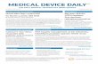 THE DAILY MEDICAL TECHNOLOGY NEWS SOUR CE · to its executive team: Mike Zagger – VP, sales and marketing; Philip Macdonald – VP of healthcare economics, policy & reimbursement;