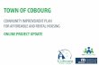 TOWN OF COBOURG · January 27: Project update at the Committee of ... A Second Unit is an additional dwelling unit located within a single detached dwelling, one unit of a semi-detached