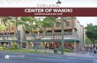 FOR LEASE CENTER OF WAIKIKI 2284 KALAKAUA AVE CENTER … · 2020-02-18 · OVERVIEW Hawaii set a record in 2018 with 9.83 million visitor arrivals and total visitor expenditures of