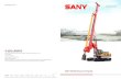 SANY SR220C Rotary Drilling Rig - Texas Drill Rigs€¦ · SANY SR220C Rotary Drilling Rig Base Machine Comfortable ,durable and energy-saving Stable and acute undercarriage Fully