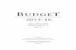 Budget 2015-16 - Budget Paper No. 4 - Agency …...1 PREFACE In 2015-16 Australian Government agencies will have responsibility for administering approximately $434.5 billion in expenses.