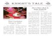 Knight’s tale - Clover Sitesstorage.cloversites.com/faithchristianacademy/documents...Knight’s tale Issue III, Volume III Faith Christian Academy October 2016 More Than Just A