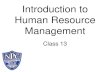 Introduction to Human Resource Management Class 13-HRM.pdfEmployee Training vs. Employee Development There are differences between employee training and employee development. Typically,