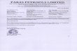 PARAS - Bombay Stock Exchange€¦ · Mr. Anil Kumar GhanshyamdasBansal Member Ms. UshaAshokkumar Jain Member STAKEHOLDERS’ RELATIONSHIP COMMITTEE Mr. Anil Kumar GhanshyamdasBansal