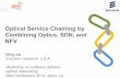 Optical Service Chaining by Combining Optics, SDN, and minimum …groups.geni.net/geni/raw-attachment/wiki/GEC20Agenda... · 2014-07-10 · Slide title minimum 48 pt Slide subtitle