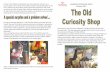 LEARNING ADVENTURE NEWS October 2012 · This half term, the school was visited by Trudi Bird and the amazing ‘Old Curiosity Shop’. The shop appeared overnight in Mrs Joint’s