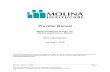 2020 Marketplace ProviderManual OH Redline final for comm R · 2020-06-13 · Molina Healthcare of Ohio, Inc. Marketplace Provider Manual Any reference to Molina Members means Molina