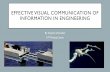 EFFECTIVE VISUAL COMMUNICATION OF …The Visual Display of Quantitative Information • Envisioning Information • Visual Explanations Title PowerPoint Presentation Author Chiarelott,