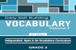 Daily Skill Building: Vocabulary 3 - Homeschool Giveaways · Daily Skill Building: Vocabulary is a complete, 36-week vocabulary curriculum for students grades 1-7. This simple, straight-forward