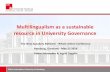 Multilingualism as a sustainable resource in …...other 29 8.19 tobias.schroedler@uni-hamburg.de Summary and Discussion Question 1: Does a historically monolingual, conventional and