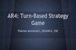 Game AR4: Turn-Based Strategy · Map - Sea For each base tile: Draw towards center of the map Amount drawn between 1 - 8 Based on previous tile amount, increase, decrease, stay the