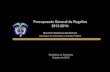 Presupuesto General de Regalías 2013-2014PRESUPUESTO DE INGRESOS DEL SISTEMA GENERAL DE REGALÍAS 2013 - 2014 CONCEPTO VALOR 1 INGRESOS CORRIENTES POR REGALÍAS Y COMPENSACIONES 17.726.241.381.642