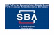 SBA Economic Injury Disaster Loans · Completed applications should be mailed to: U.S. Small Business Administration, Processing and Disbursement Center, 14925 Kingsport Road, Fort