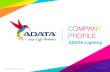 ADATA Lighting · ADATA Wins Taiwan Excellence Gold Award ADATA’s XPG DDR4 Z1 DRAM Module received the 23rd annual Taiwan Excellence - Gold Award in 2015 ADATA also received the
