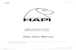 Hapi User Manual - Merging Technologies … · the Hapi connectors. Product Regulatory Compliance The Merging Hapi Network Converter is designed and tested to meet the standards and