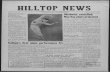 HILLTOP NEWS - LaGrange Collegehome.lagrange.edu/library/hilltop_news_digitized/1963-02...Page 2 HILLTOP NEWS — LAGRANGE COLLEGE Tuesday, February 12, 1963 WE MUST BEGIN NOW Like