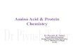 AMINO ACID CHEMISTRY - Government Medical College 2017-06-18 · A. Aliphatic amino acids 1. Mono amino mono carboxylic acids Simple amino acids: Glycine Alanine Branched chain amino