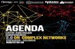Agenda nueva versión p2 · 2019-08-08 · Unique deregulation patterns in breast cancer metabolic networks Analysis of Weighted Networks of Friendship and Animosity in Classrooms