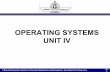 OPERATING SYSTEMS UNIT IVbvicam.in/sites/default/files/subject/LearningMannuals/os4.pdf · ©Bharati Vidyapeeth’s Institute of Computer Applications and Management , New Delhi-63,