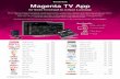 Senderliste Magenta TV App · 2020-05-07 · Neben über 100 Live-TV-Kanälen (viele davon in HD) bietet Ihnen die Magenta TV App eine Replay-Funktion, mit der Sie Filme und Serien
