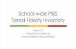 School-wide PBIS Tiered Fidelity Inventoryetbsp.utk.edu/.../sites/28/2016/04/...presentation.pdfFeature Data Sources Scoring Criteria 0 = Not implemented 1 = Partially implemented