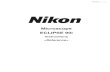 Microscope ECLIPSE 90i - UNIL · Thank you for purchasing this Nikon product. This instruction manual, which describes basic microscope operations, is intended for users of the Nikon