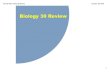 Biology 30 Review - WordPress.com · Biology 30 Evolution Evidence of Evolution pp. 338 341 Key Vocabulary: Relative Dating Radiometric Dating Isotope Halflife Radiometric dating