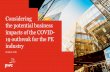 Considering the potential business impacts of the COVID ... · Considering the potential business impacts of the COVID-19 outbreak for the PE industry 09 March 2020 1. PwC COVID-19