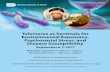 Telomeres as Sentinels for Environmental Exposures ...€¦ · Telomeres as Sentinels for Environmental Exposures, Psychosocial Stress, and Disease Susceptibility September 6-7, 2017