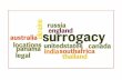 Mary Ziegler Slidehsow Surrogacy...SURROGACY “The process through which a woman intentionally becomes pregnant with a baby ... India – A Surrogacy Paradise • Experience: legal