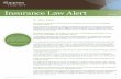Insurance Law Alert - Simpson Thacher & Bartlett … · Apr. 2, 2019). The homeowners’ basement walls were constructed with allegedly defective concrete. They sought coverage for
