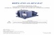 WELCH-ILMVAC - Ideal Vacuum · WELCH-ILMVAC OWNER’S MANUAL FOR DUOSEAL® VACUUM PUMP MODELS: 1376B-01, 1376B-10, 1376C-03, 1376L-01, 1376M-01 & 3Z656 WARNING Never block the Exhaust