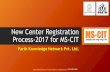 New Center Registration Process-2017 for MS-CIT...Fill proper Center Name, Registration details etc. 2. Center Contact Details Fill proper address details, nearest landmark Enter contact