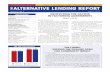 Small Business Loan | SBA Loans - The Alternative Lending ... · THE ALTERNATIVE LENDING REPORT Turn to ‘Factoring’ on page 17 504 LOANS: KEEPING THE PIPELINE OPEN FOR COMMUNITY