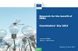 Research for the benefit of SMEs - European Commissionec.europa.eu/research/participants/data/ref/fp7/sme/main_principles… · SME support in H2020 . Main principles REA funds European