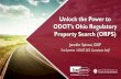 Unlock the Power to ODOT’s Ohio Regulatory Property Search ... · Unlock the Power to ODOT’s Ohio Regulatory Property Search (ORPS) Jennifer Spinosi, GISP TranSystems / ODOT OES