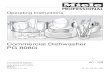 Commercial Dishwasher PG 8080i - Miele · Use this commercial dishwasher only for dishwashing as defined in the Operating instructions, i.e. for cleaning dishes and cutlery. Any other